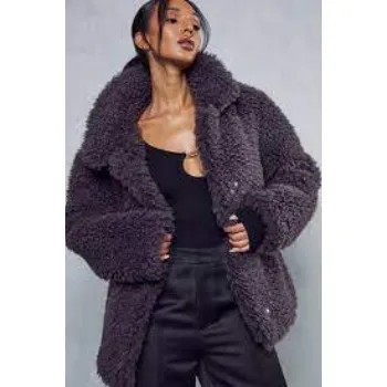 Shaggy fur coats